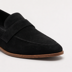 Melissa | Suede-Look Penny Loafers