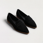 Melissa | Suede-Look Penny Loafers