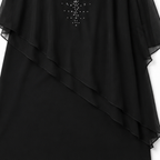 Evelyn | Elegant Draped Occasion Dress