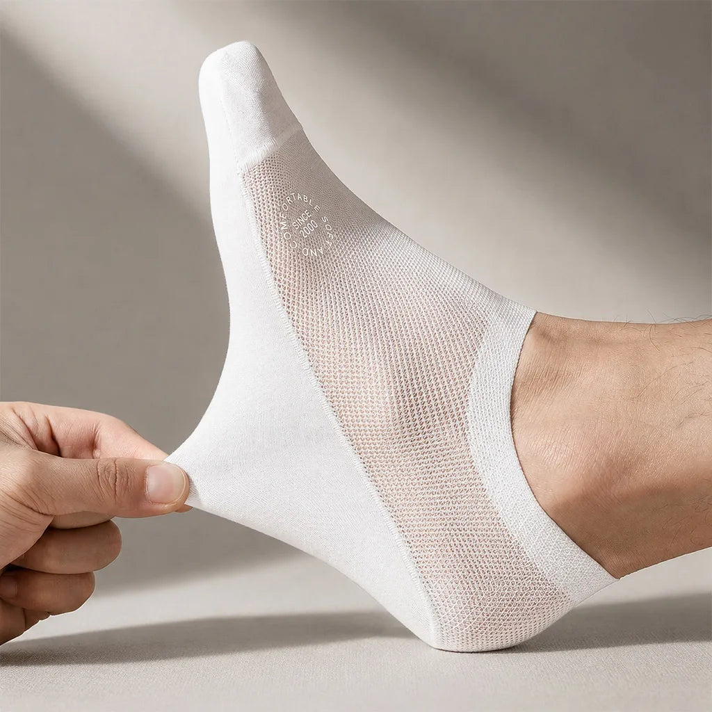 Harriet | Breathable Reinforced No-Show Socks