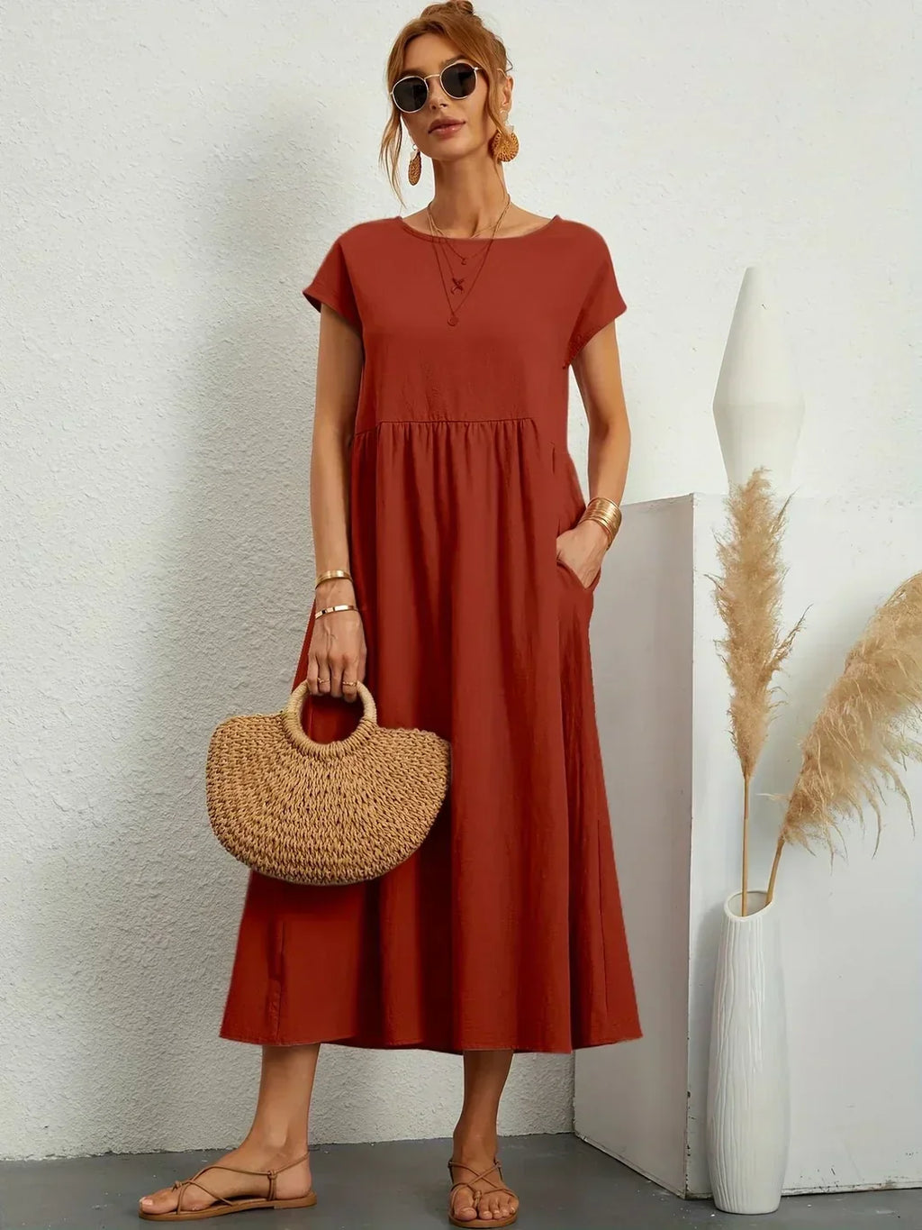 Matilda | Tummy Covering Dress