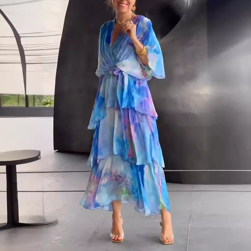 Hannah | Floral Layer Dress