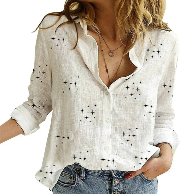 Isabella | Classic Printed Blouse