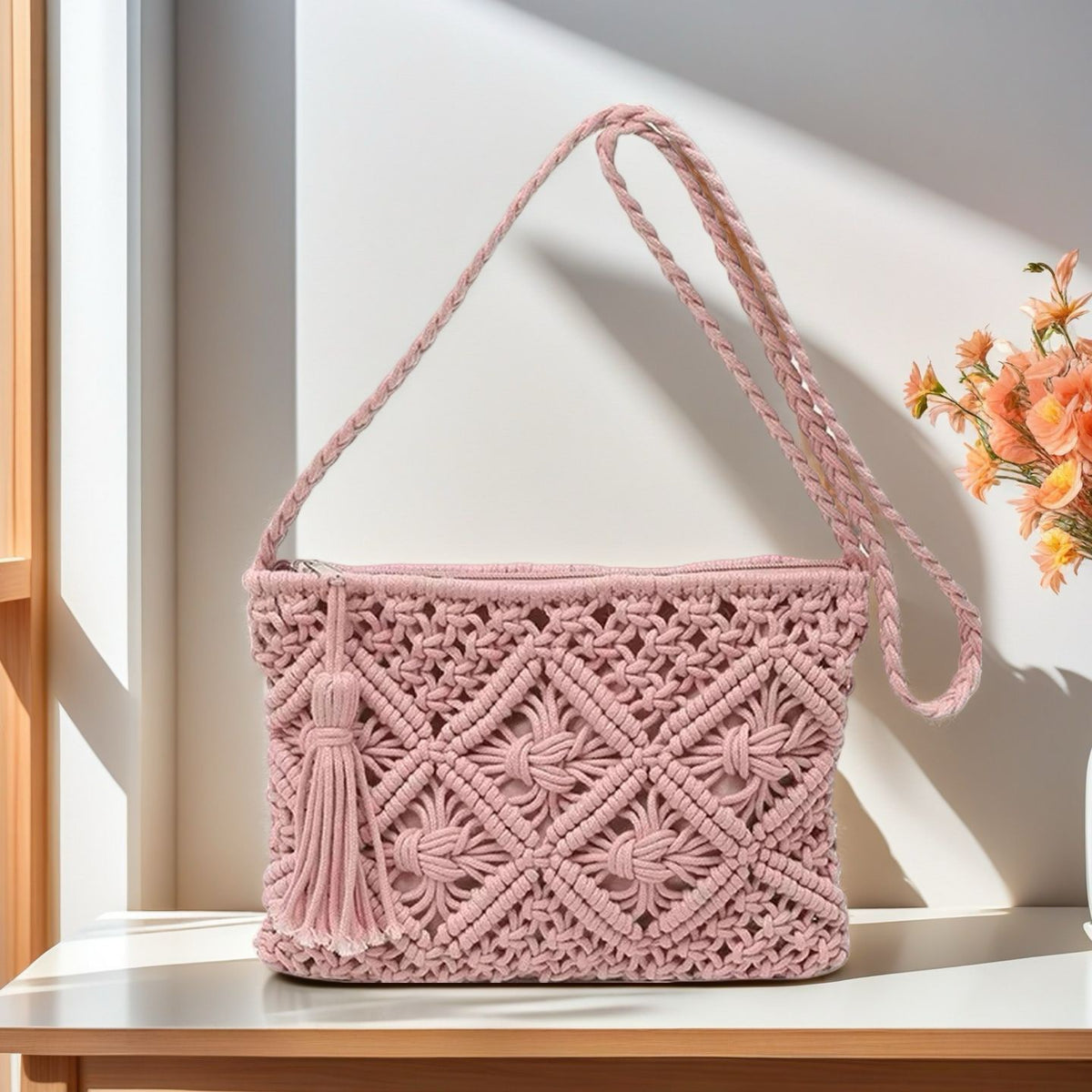 Mel | Woven Shoulder Bag