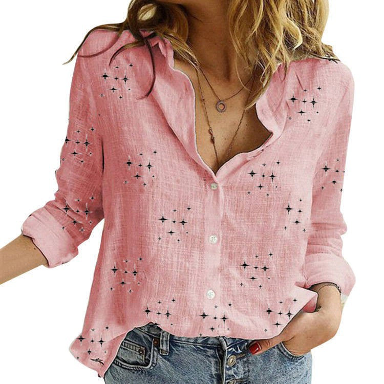 Isabella | Classic Printed Blouse