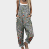 Relaxed Botanical Overall Jumpsuit