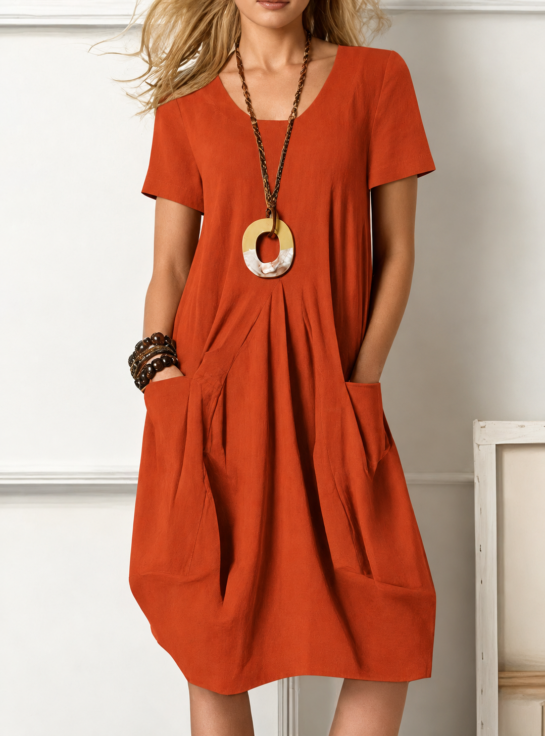 Patricia | Easy Casual Flow Dress