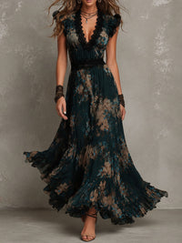 Rosalie | Elegant Floral Maxi Dress