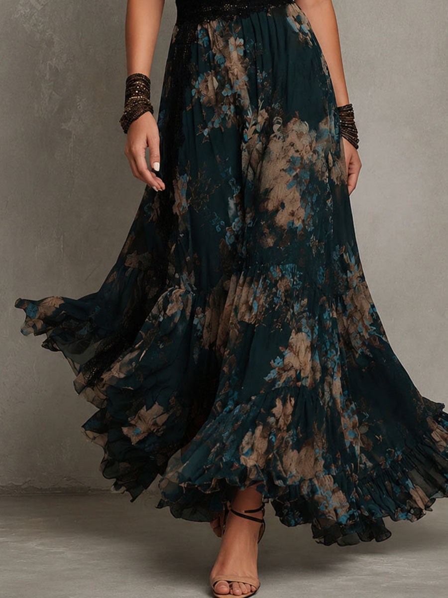Rosalie | Elegant Floral Maxi Dress
