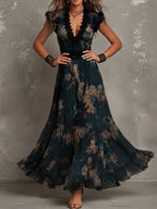 Rosalie | Elegant Floral Maxi Dress