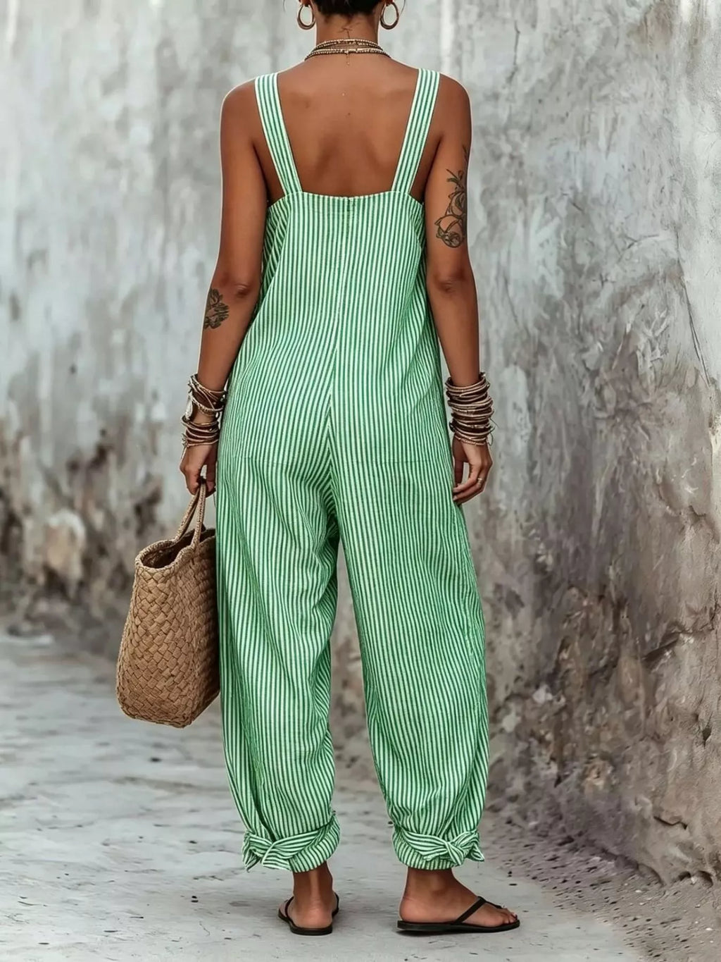 Claire | Striped Jumpsuit