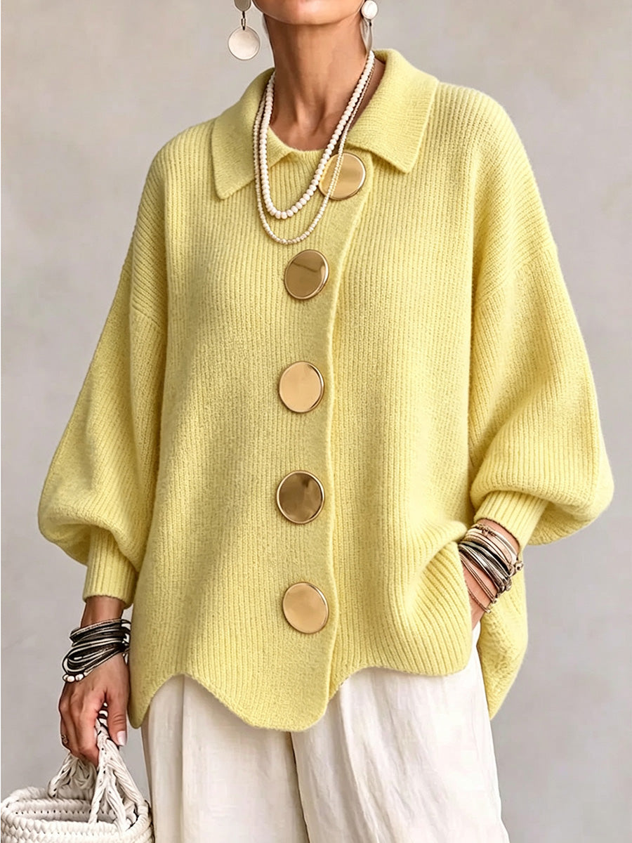 Adelaide | Oversized Collared Cardigan