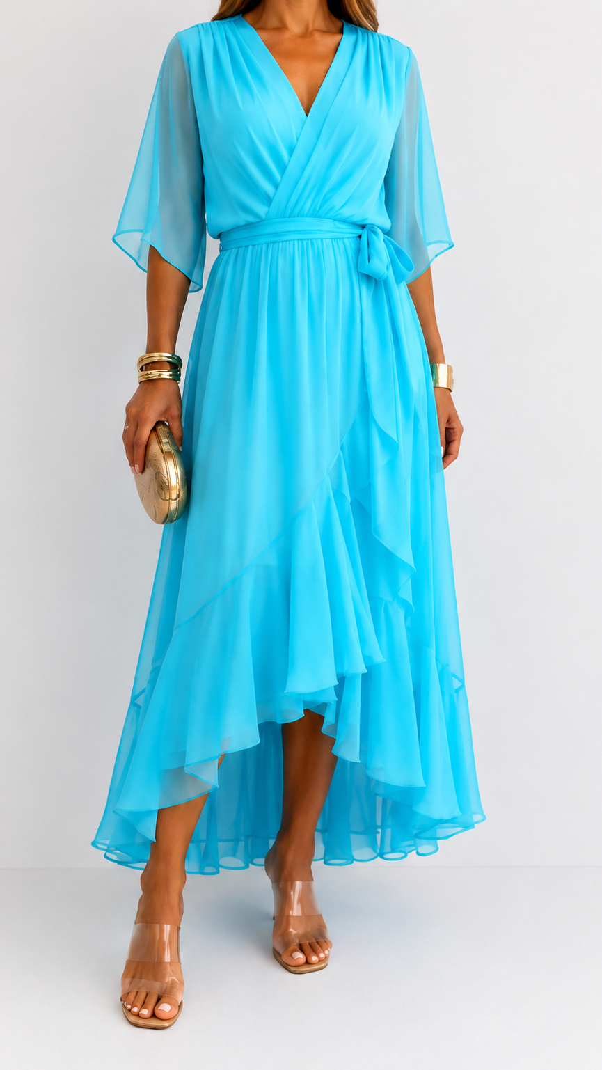 Amber | V-Neck Dress