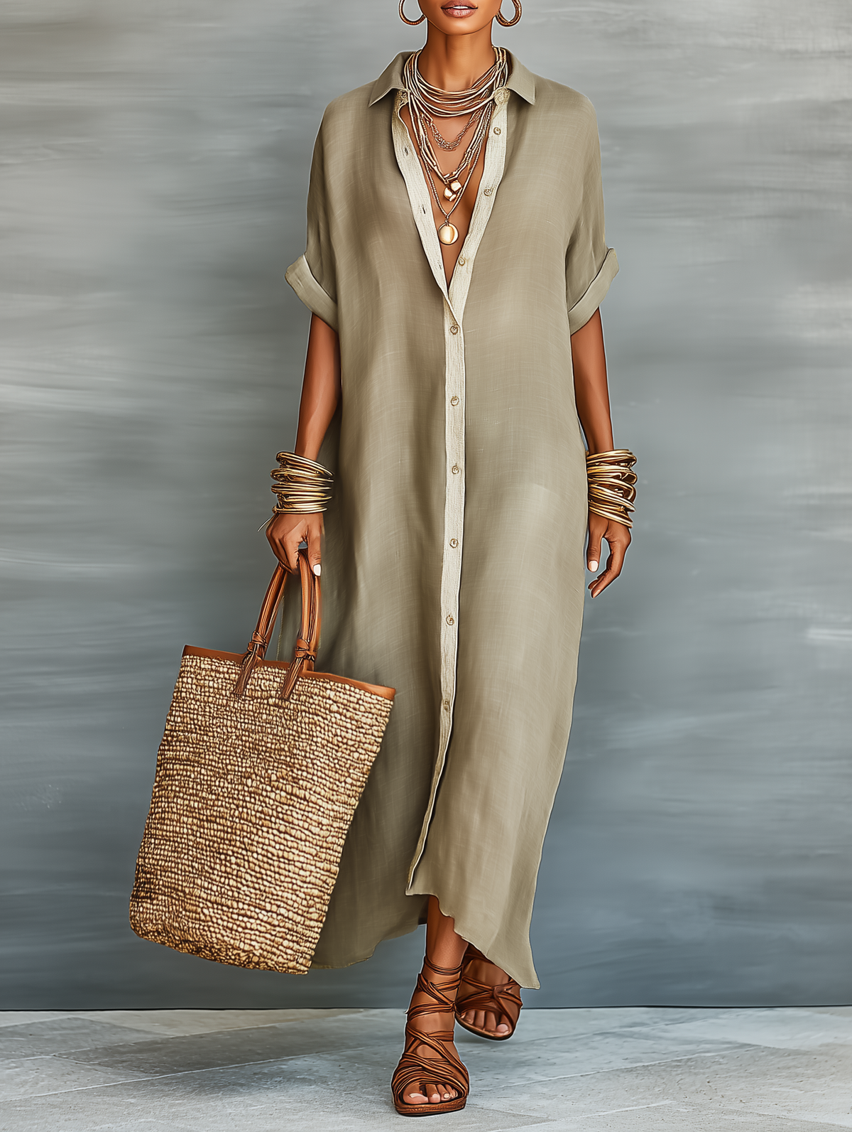 Mabel | Effortless Shirt Dress