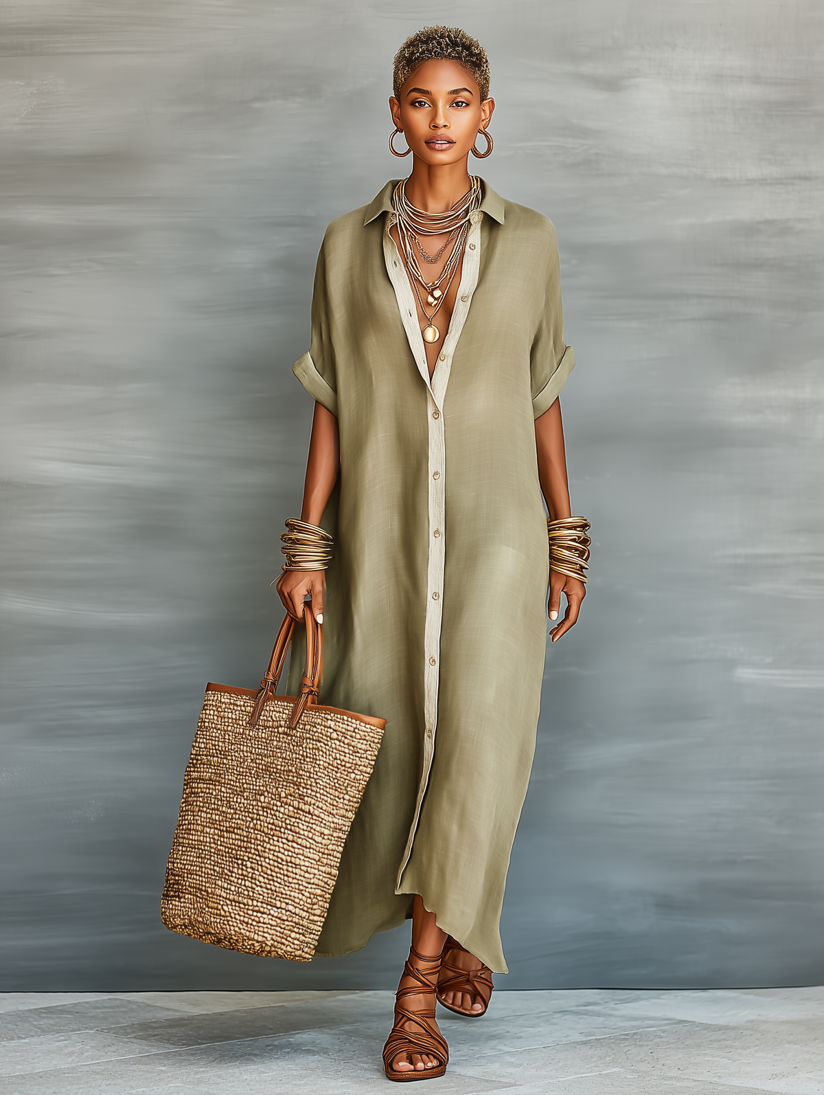 Mabel | Effortless Shirt Dress