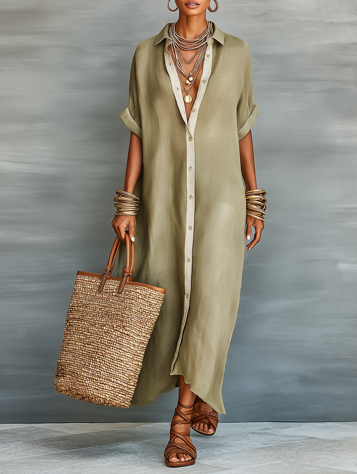 Mabel | Effortless Shirt Dress