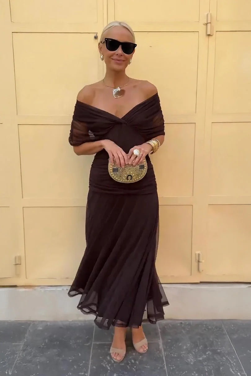 Cyndie | Tummy Covering Maxi Dress