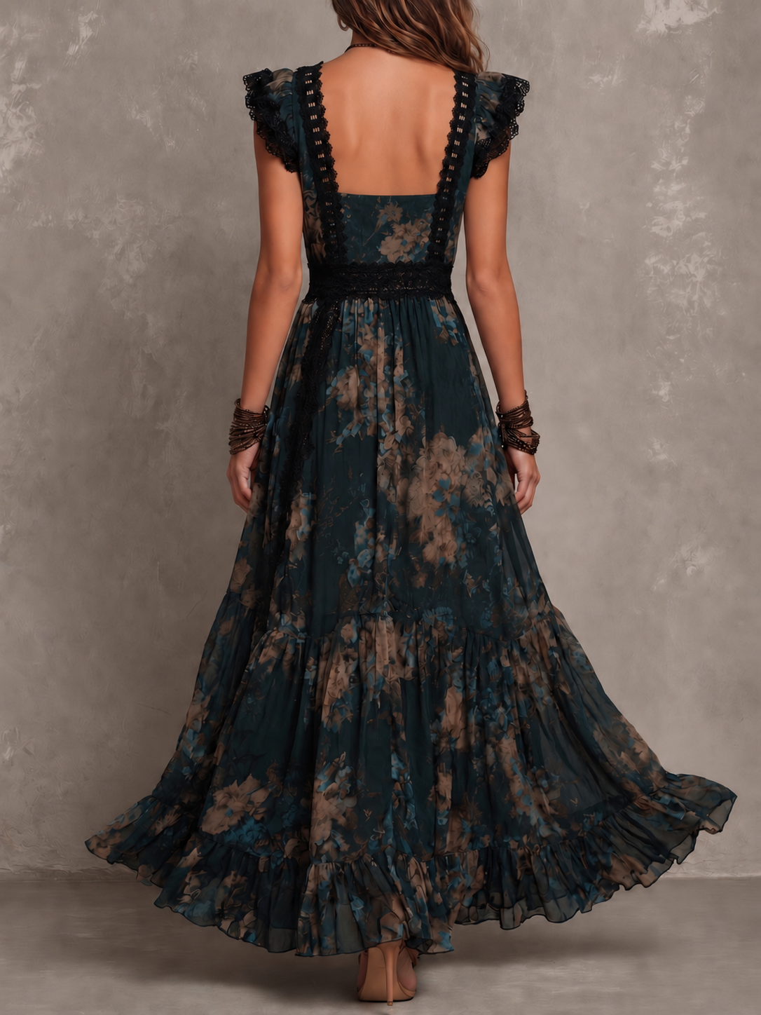 Rosalie | Elegant Floral Maxi Dress
