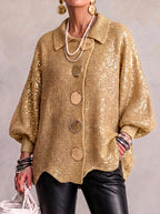 Adelaide | Oversized Collared Cardigan