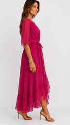 Amber | V-Neck Dress