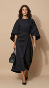 Maya™ | Elegant Balloon Sleeve Dress