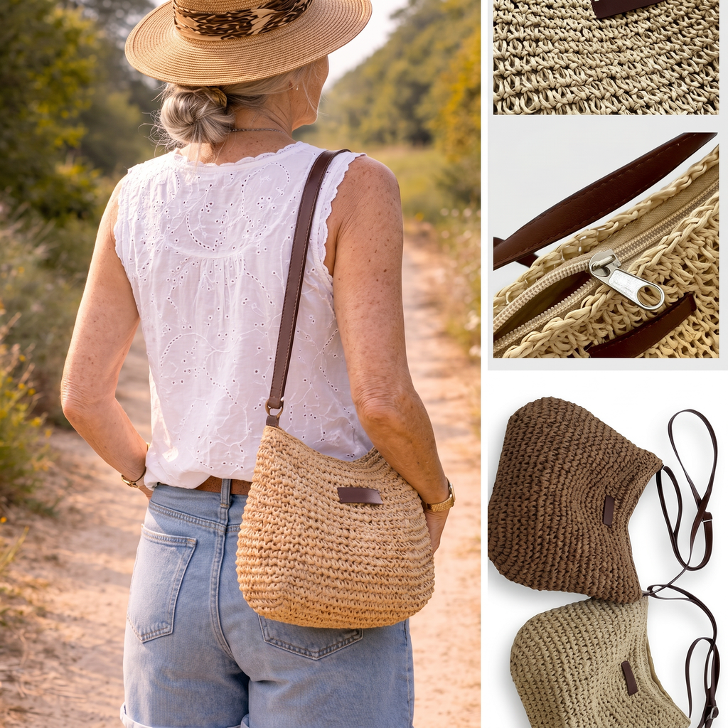 Sheila | Elegant Woven Bag