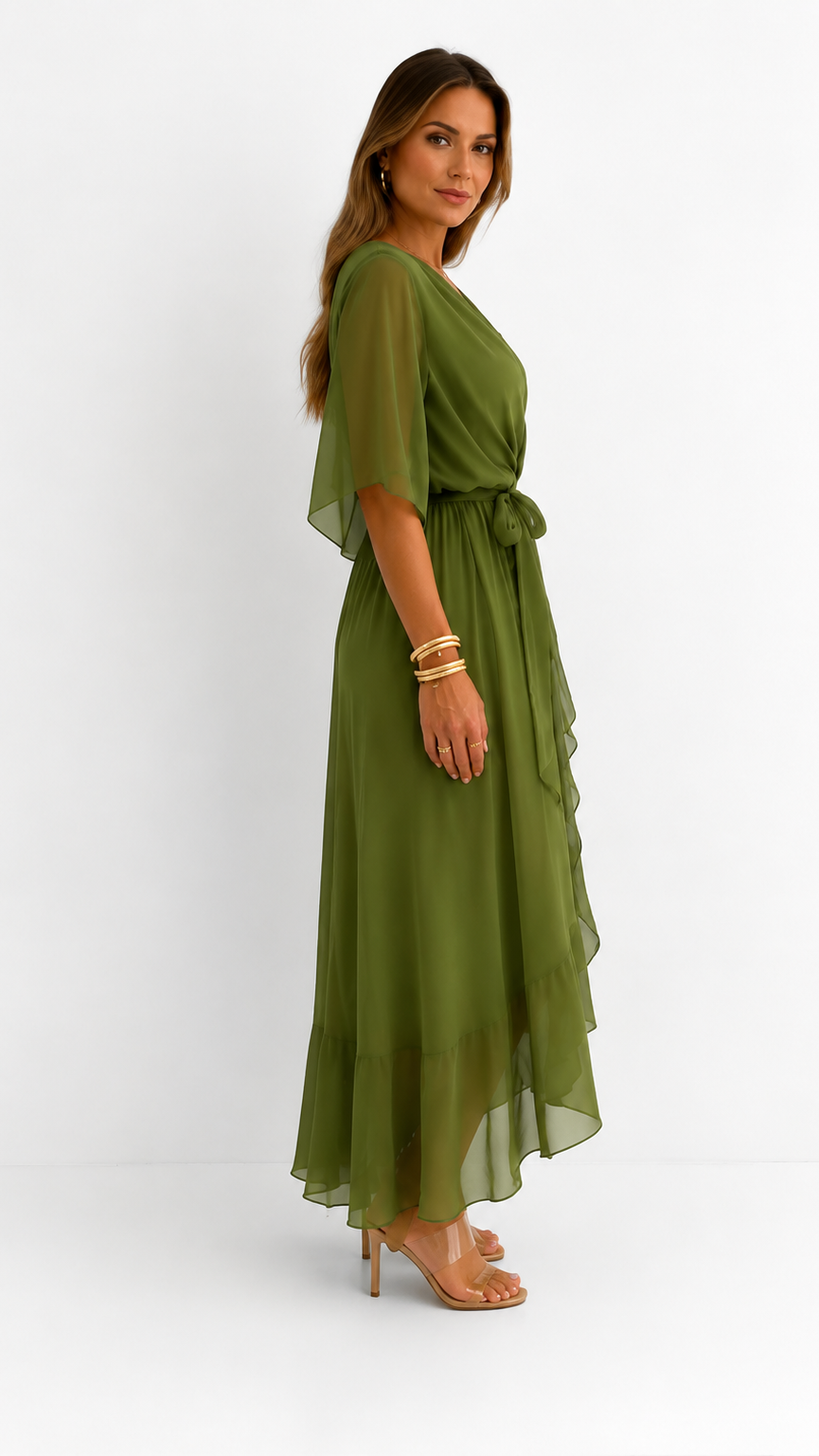 Amber | V-Neck Dress
