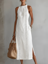 Lucinda | Elegant Embroidered Midi Dress