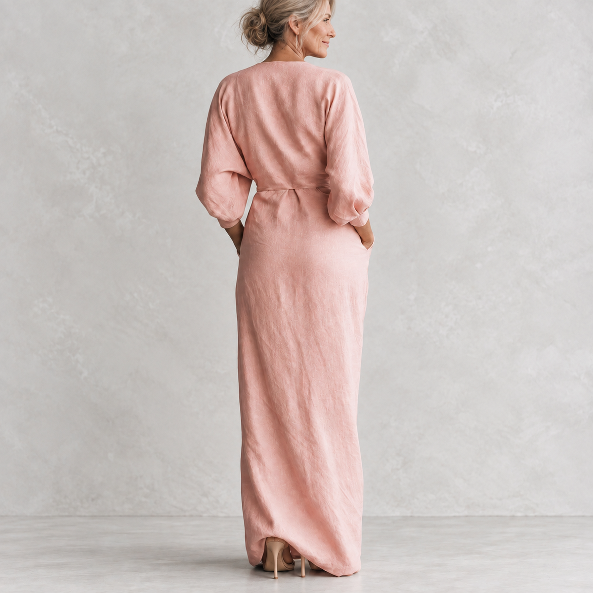 Sophie | Flowing Wrap Maxi Dress