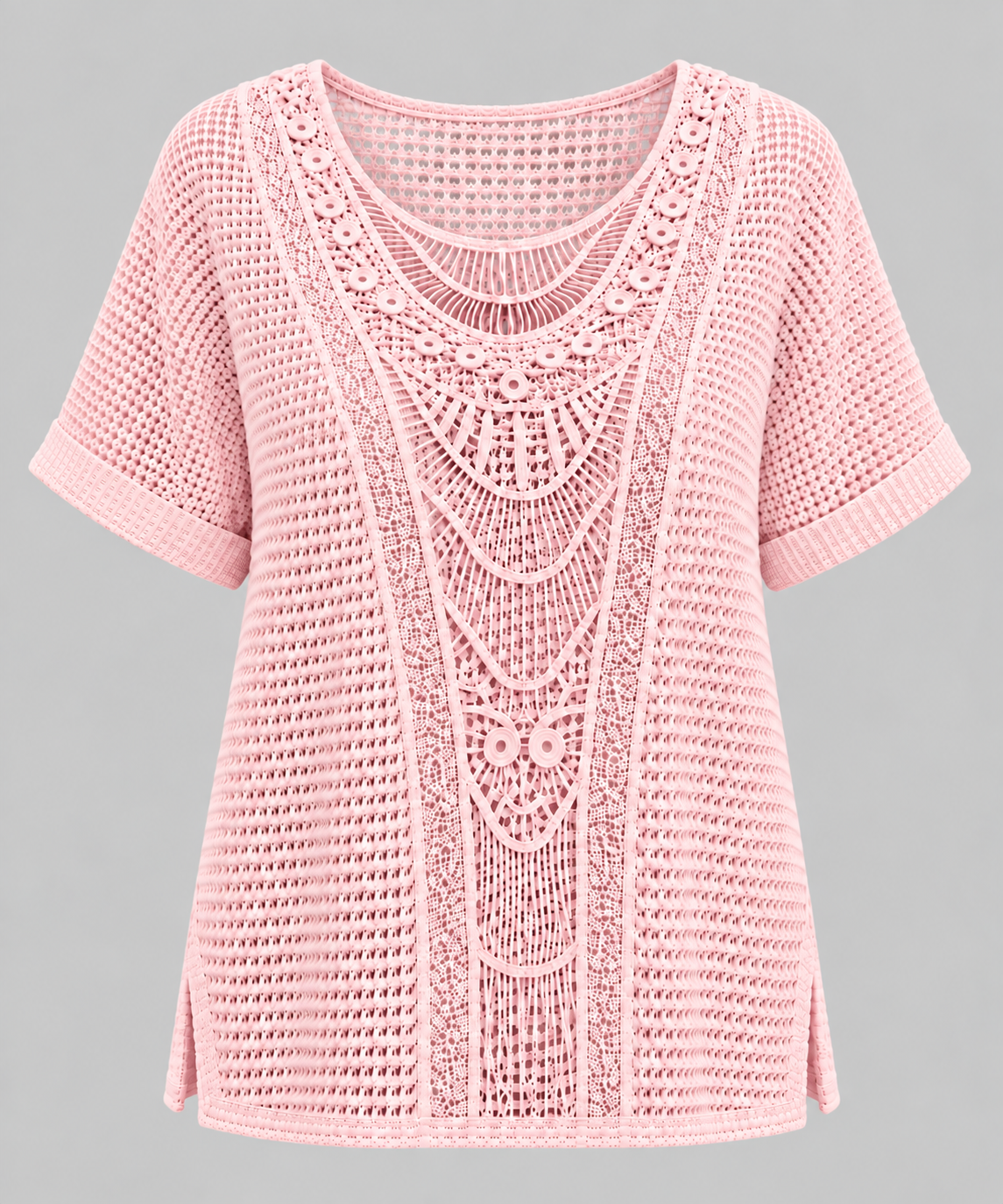 Marlie | Lace-Trim Blouse