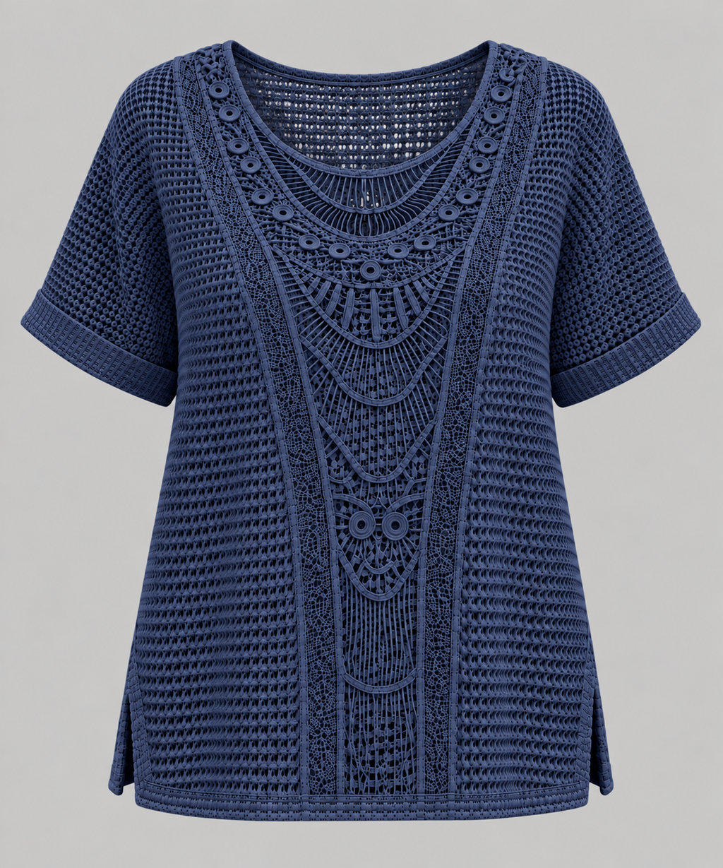 Marlie | Lace-Trim Blouse