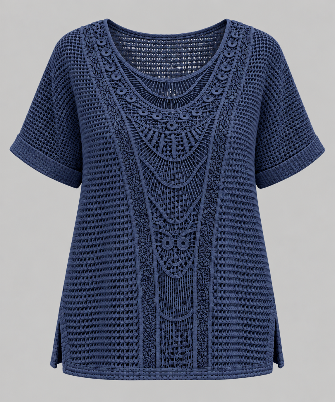 Marlie | Lace-Trim Blouse