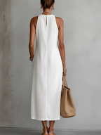Lucinda | Elegant Embroidered Midi Dress