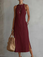 Lucinda | Elegant Embroidered Midi Dress