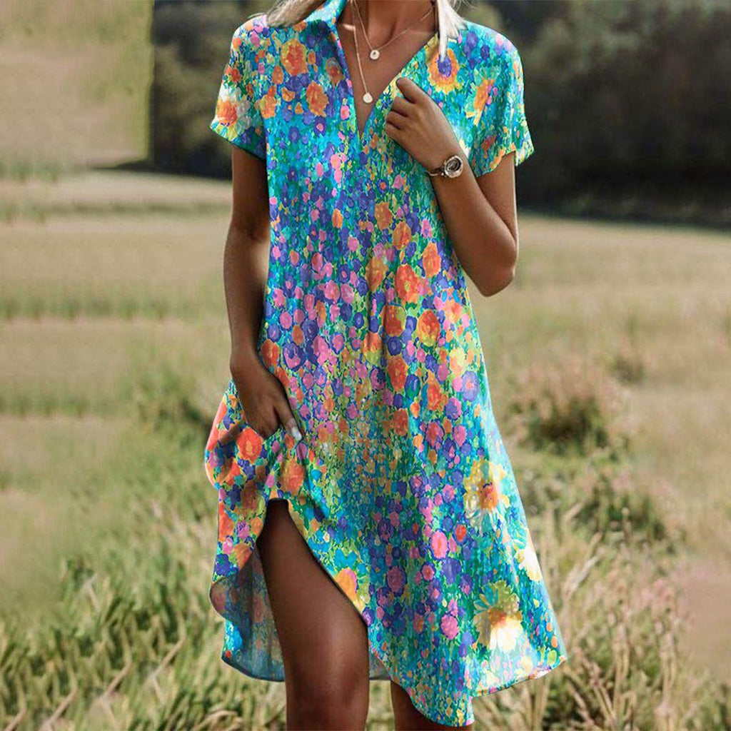Clara | Tummy Coverage Summer Dress