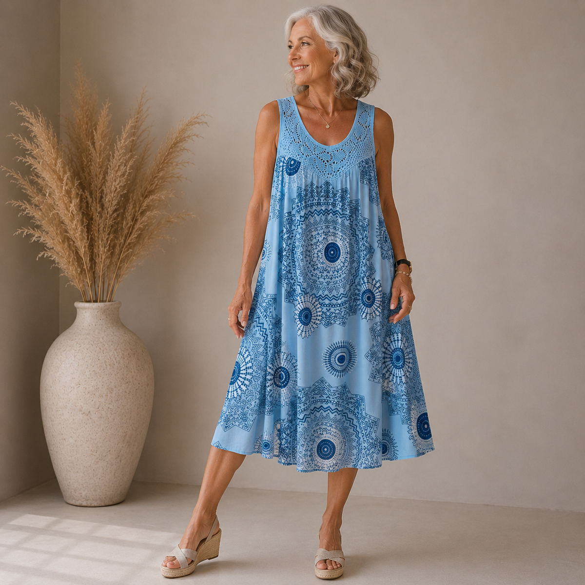 Sophie | Artistic Print Dress