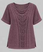 Marlie | Lace-Trim Blouse