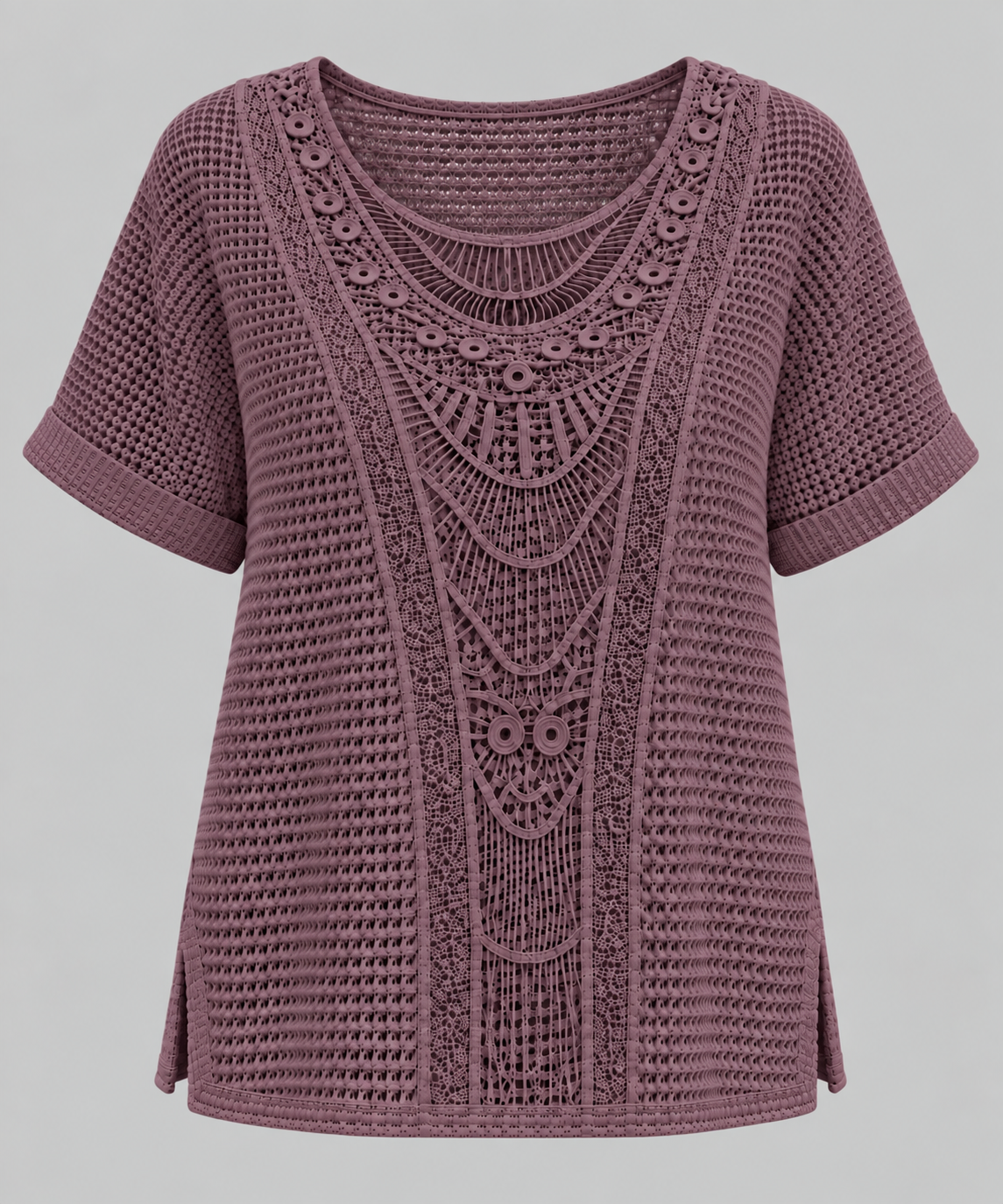 Marlie | Lace-Trim Blouse