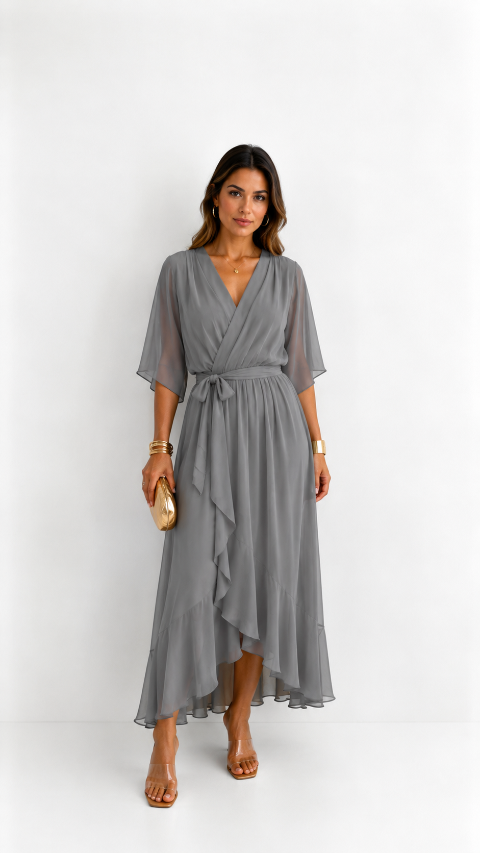 Amber | V-Neck Dress