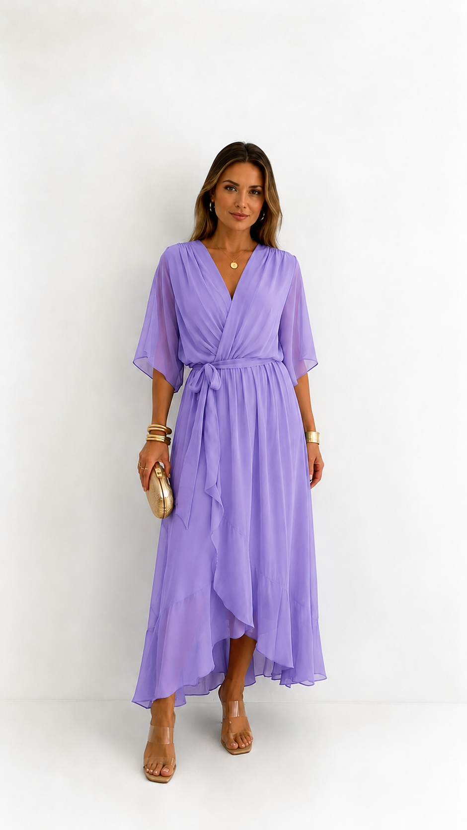 Amber | V-Neck Dress