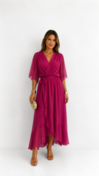 Amber | V-Neck Dress
