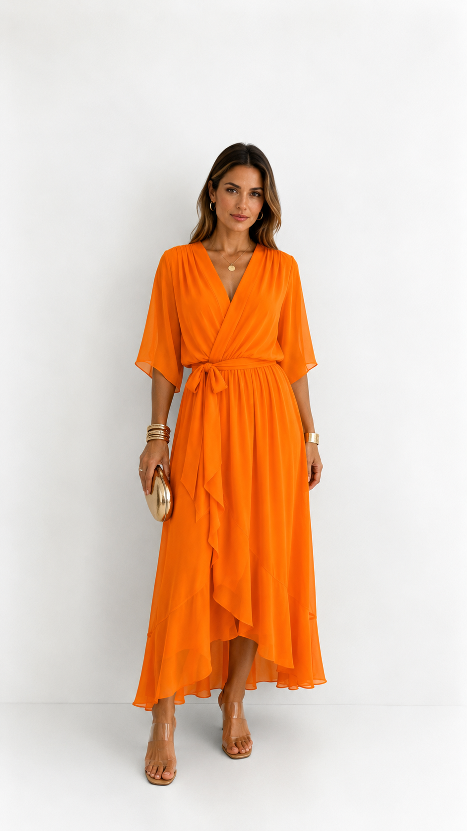 Amber | V-Neck Dress