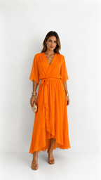 Amber | V-Neck Dress