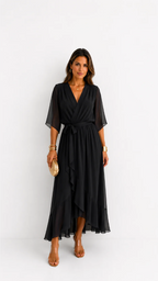 Amber | V-Neck Dress